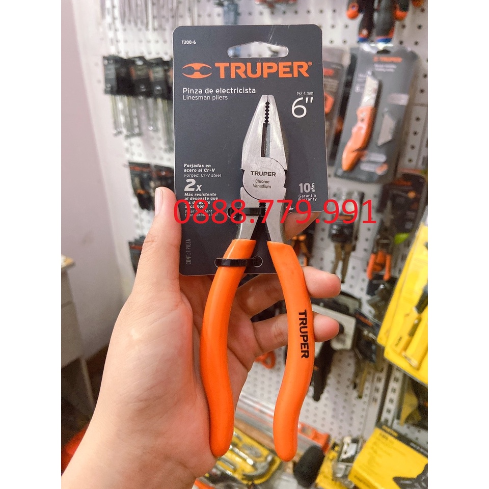 Kềm răng 150mm Truper - 17306