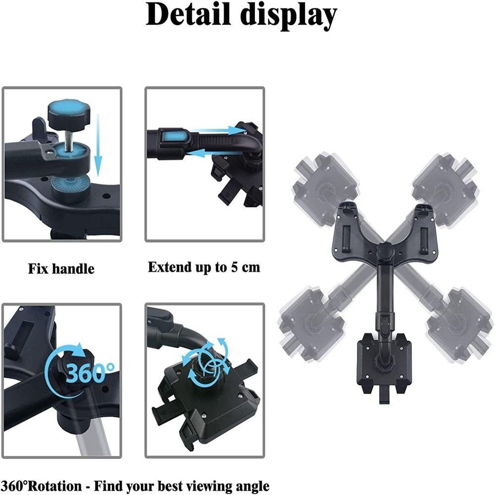 Giá Đỡ Điện Thoại Gương Chiếu Hậu MAYSHOW 360° Giá Đỡ Điện Thoại Có Thể Điều Chỉnh Xoay Được Tiện Dụng Cho Xe Hơi