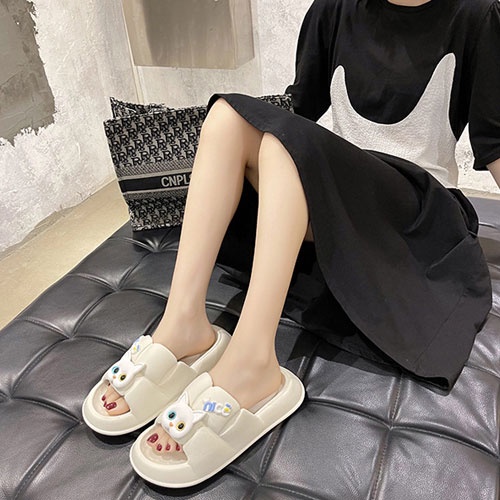 Dép Lê Nữ Mặt Mèo Siêu Xinh Đế 3cm 8819 Manmy shop