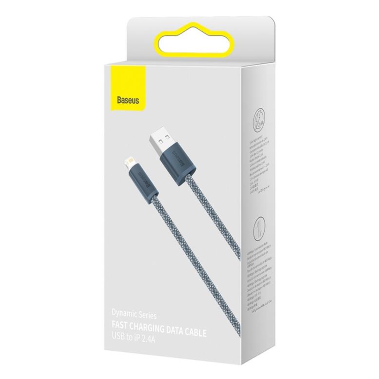 Cáp sạc dữ liệu USB Baseus cho iPhone 13 12 11 Pro Max X XR XS 8 7 6s 6 iPad