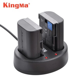 Sạc canon LP-E6 Kingma sạc 2 pin