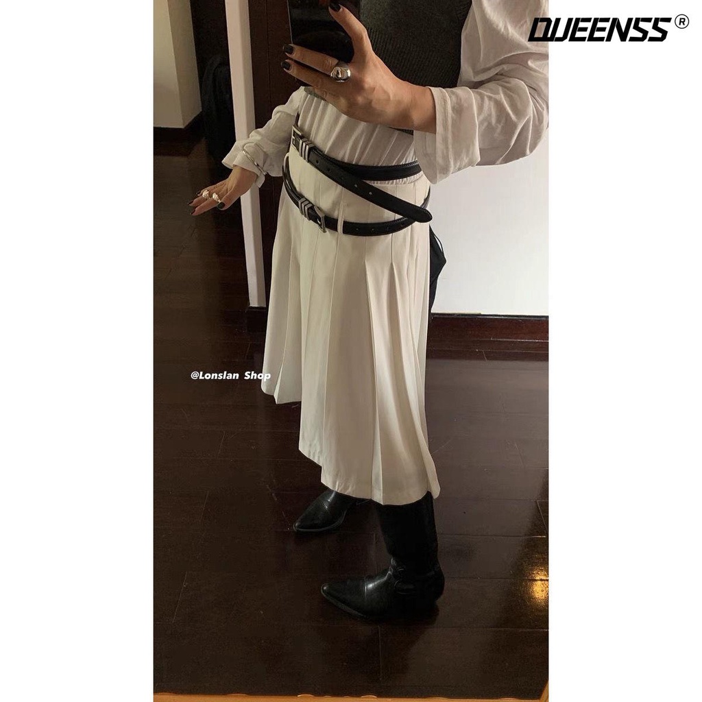 Thắt Lưng Da Bò Có Khóa Kim Loại Thời Trang