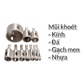 Mũi khoét kính / mũi khoét gạch / mũi tạo lỗ / mũi khoan chén