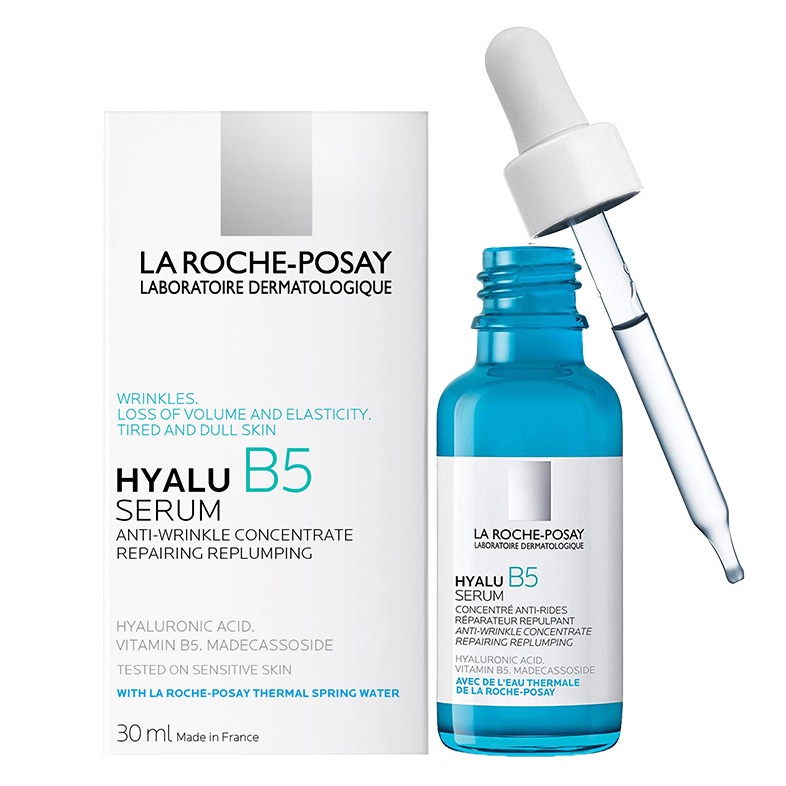 LaRoche-Posay Hyalu B5 Serum - Tinh Chất Cấp Nước Mờ Nhăn Săn Chắc Da 30ml