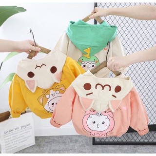 Áo khoác gió 2 lớp lót nỉ