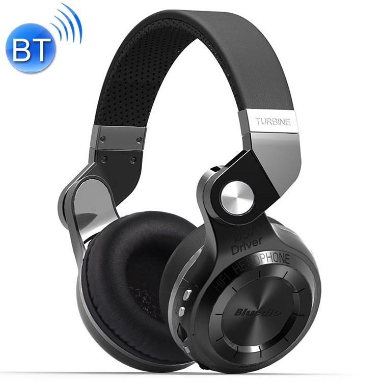 Tai Nghe Bluedio T2 + Turbine Bluetooth 4.1 Không Dây Âm Thanh Stereo Có Mic Và Khe Cắm Thẻ SD & Đài FM Cho iPhone / Samsung / Huawei / Xiaomi / HTC
