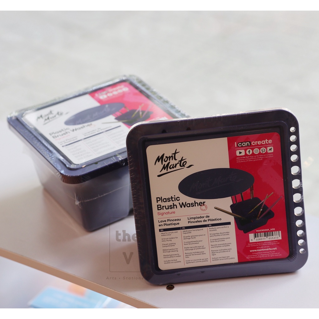 [the V] Khay xô rửa cọ Mont Marte