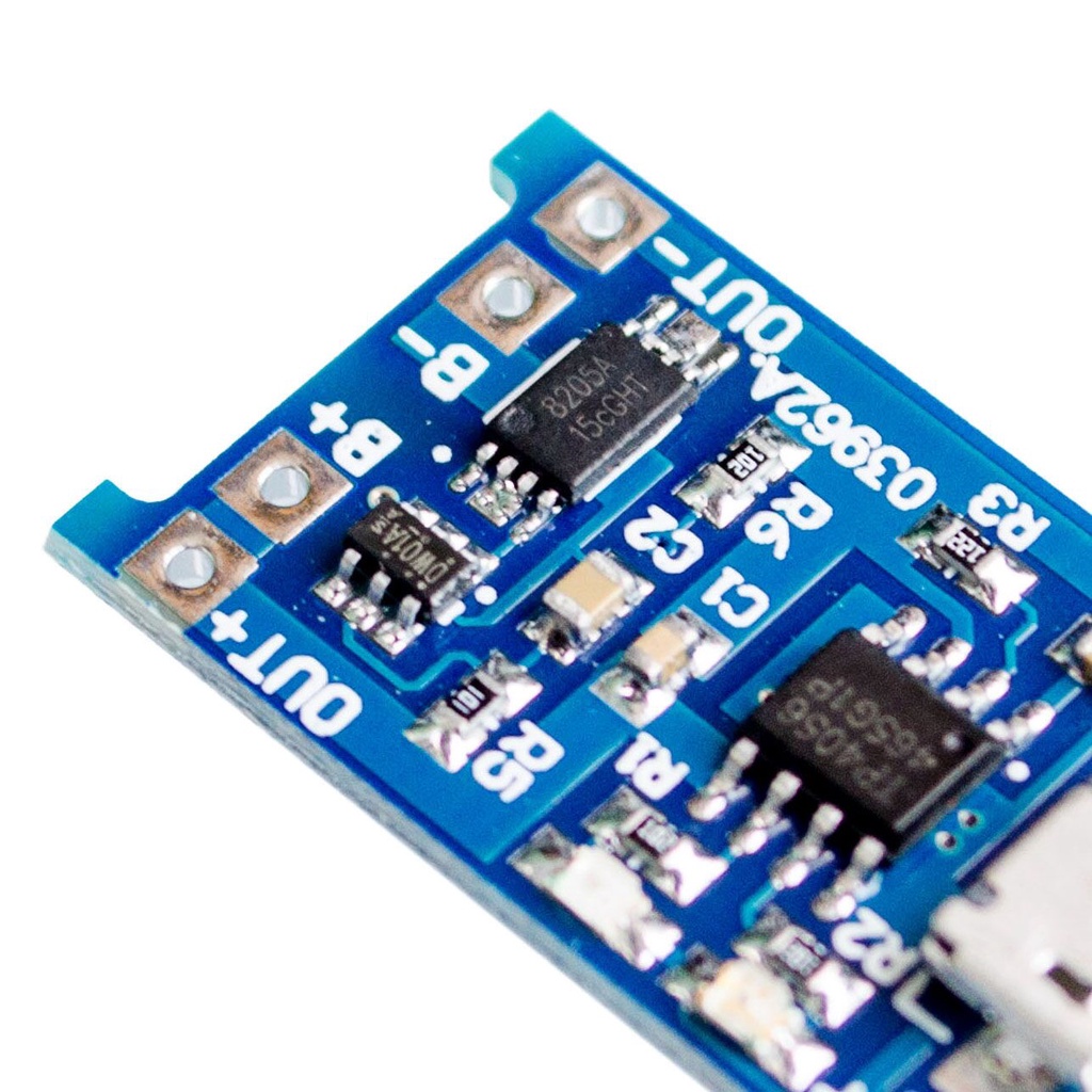 Bộ 5 Bảng Mạch Sạc Pin Lithium 5V Micro USB 1A 18650 Kèm Mô Đun Bảo Vệ
