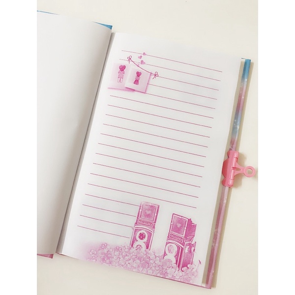 Sổ ghi nhật kí có khoá 120 trang