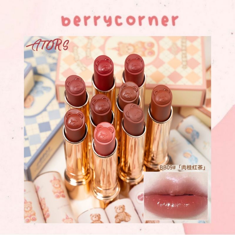 ATORS - Son dưỡng có màu Ators Little Bear Busying Moist Lipstick