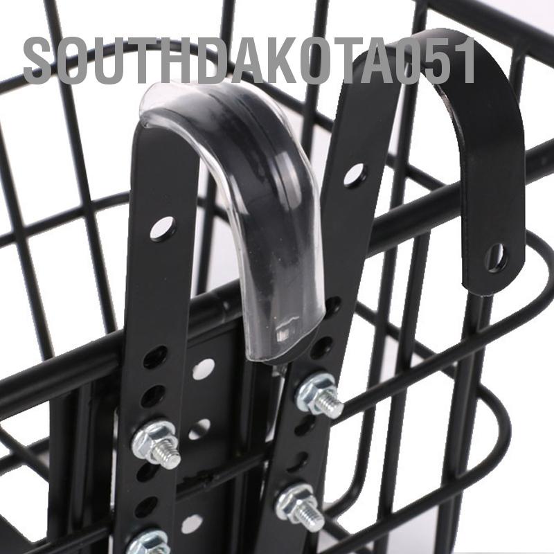 Southdakota051 Treo Rổ Xe đạp Đậm chất điện Có thể điều chỉnh Khung phía trước Đa chức năng Móc nhả nhanh