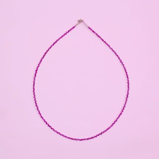 Vòng cổ Ruby hồng UPCARA