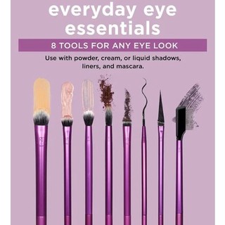 Bộ Cọ Trang Điểm Mắt Real Techniques Everyday Eye Essentials 8 Cọ