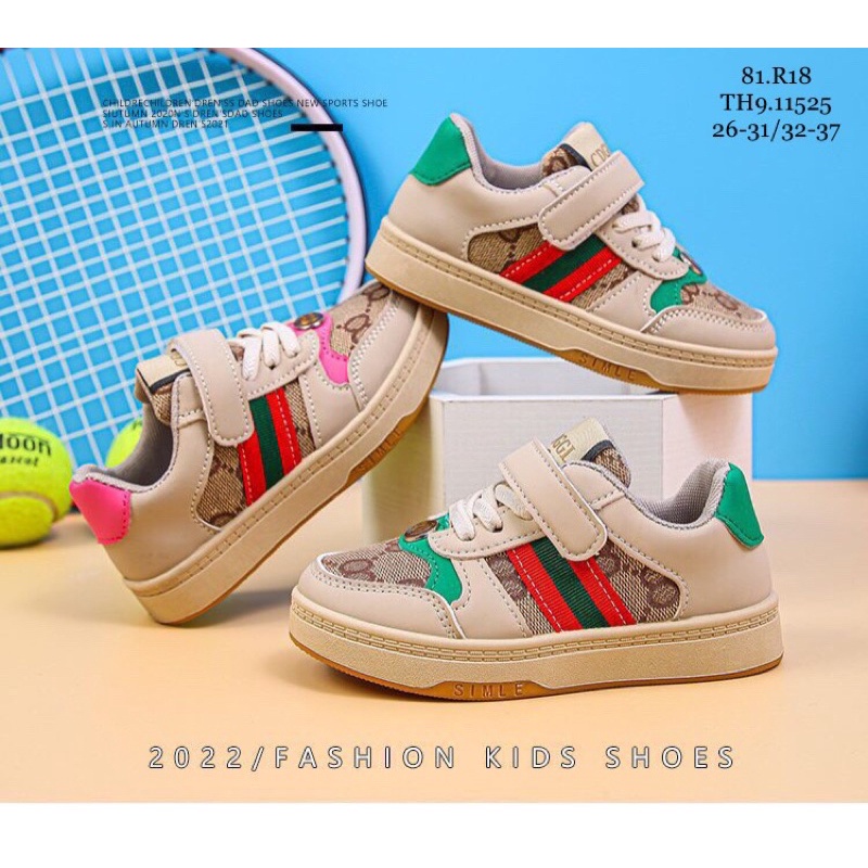 GIÀY GUCCI BÉ TRAI - GÁI HÀNG LOẠI 1 fullbox