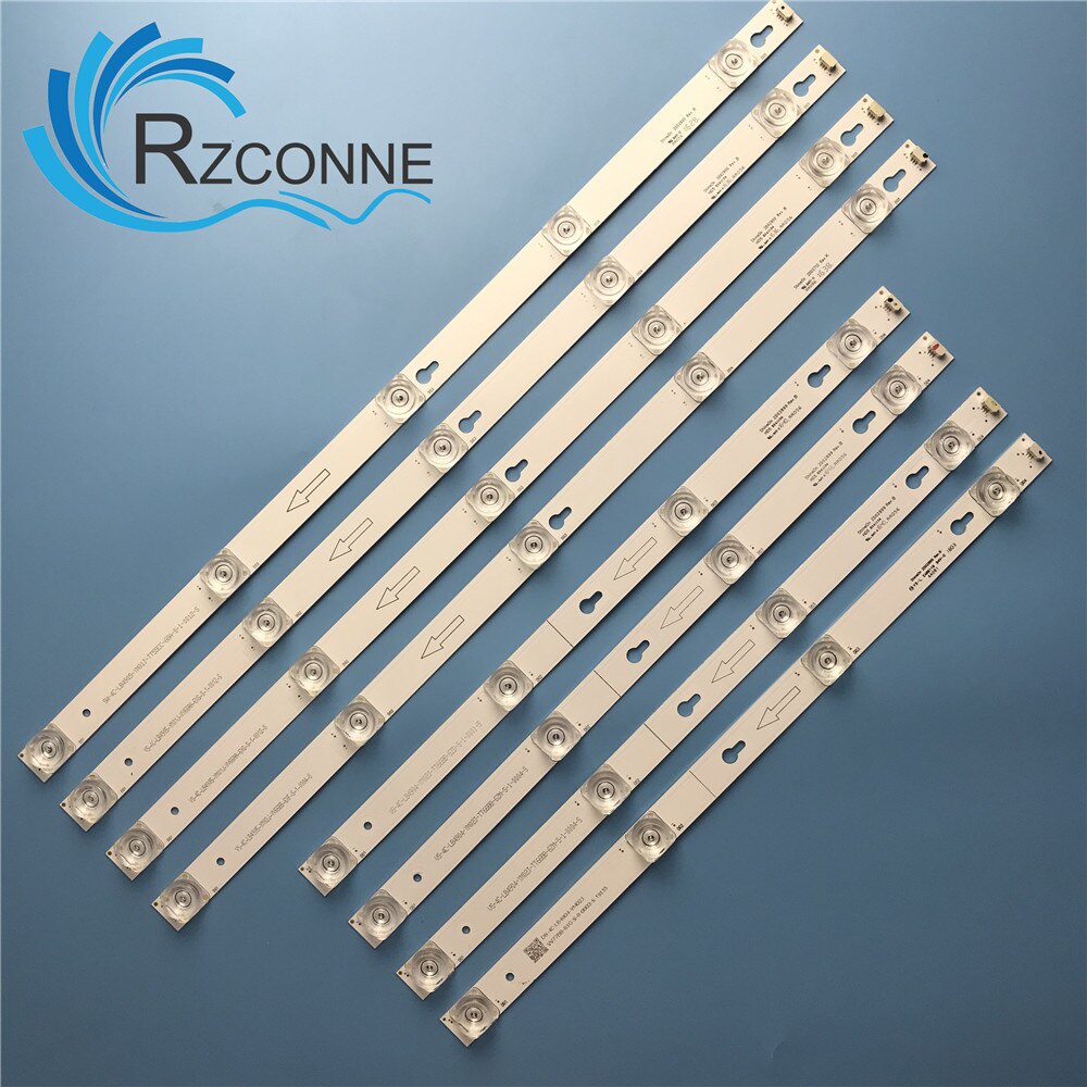 TCL 49S62 #49D2900 - Bộ 4 dãy (4+5) led vuông cho tivi TCL L49S62 L49S4900 4C-LB4905-HR01J