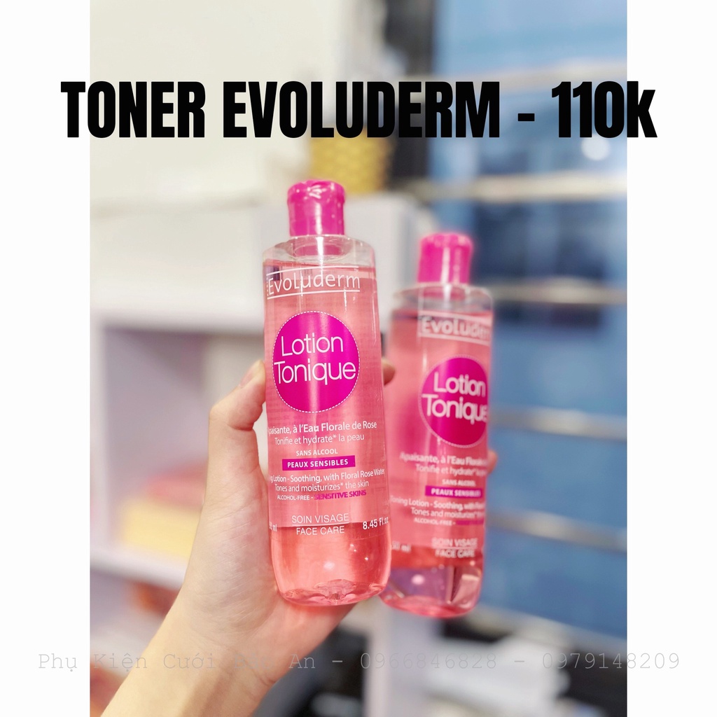 Nước Hoa Hồng Evoluderm Dưỡng Ẩm Lotion Tonique 250ml