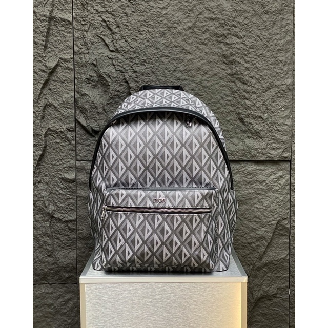 Balo Dio.rr. da thật vân chéo💥HÀNG 1:1💥Ba lô Dio.rr đi học-Thời trang da thật hàng xuất khẩu New