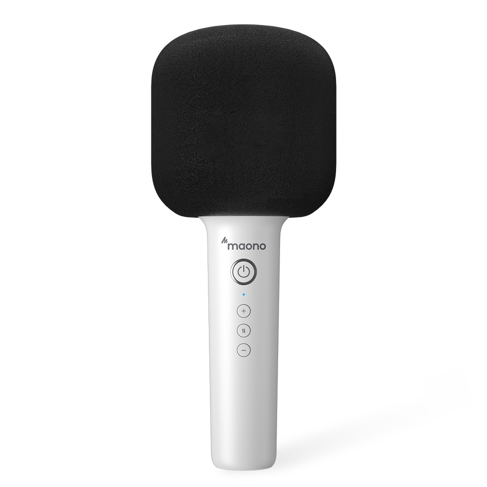 Micro không dây bluetooth 5.0 MAONO MKP100-trắng cho Family Karaoke