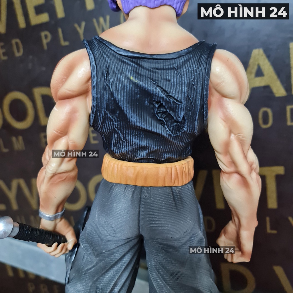 [40cm 2,5kg] Mô hình trunks nhân vật figure anime dragonball dragon ball Ca lích ssj SD future trunk 2 đầu