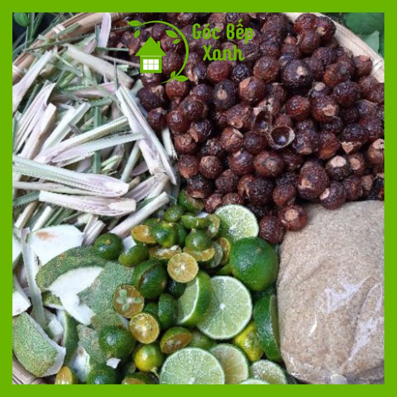 Bột bồ hòn nguyên chất, bồ hòn nhiều mật dẻo xay mịn túi 500gr