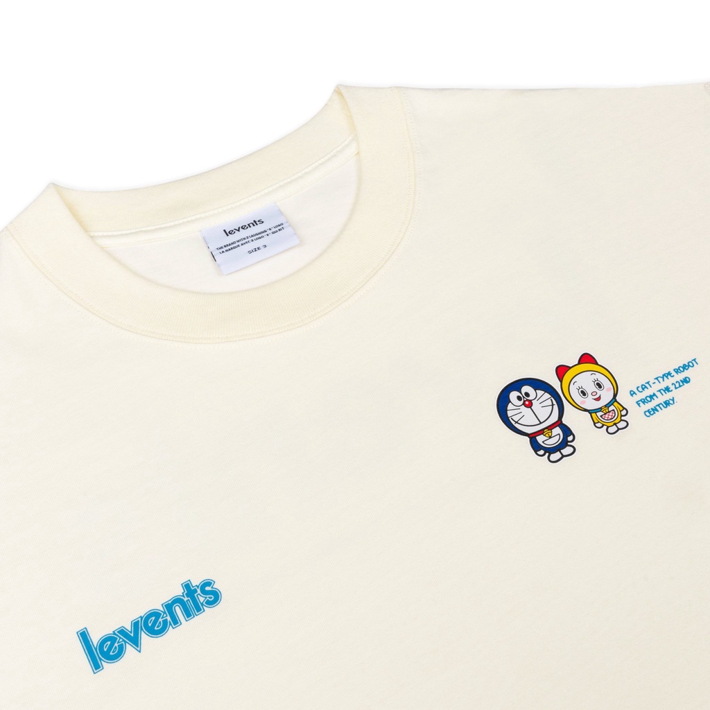 ÁO THUN LEVENTS | DORAEMON POPULAR CAT TEE
