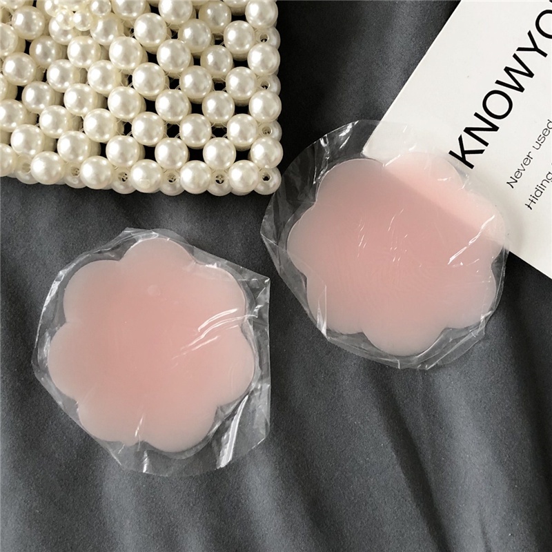Miếng Dán Ngực Silicone Màu Nude Có Thể Tái Sử Dụng