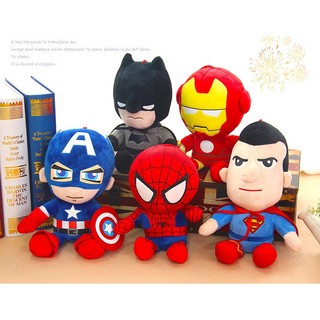 Thú bông siêu nhân ông già noel người tuyết tuần lộc quà noel cho bé