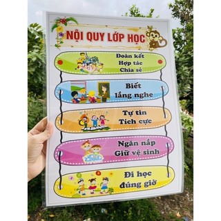 Nội quy lớp học Size A3