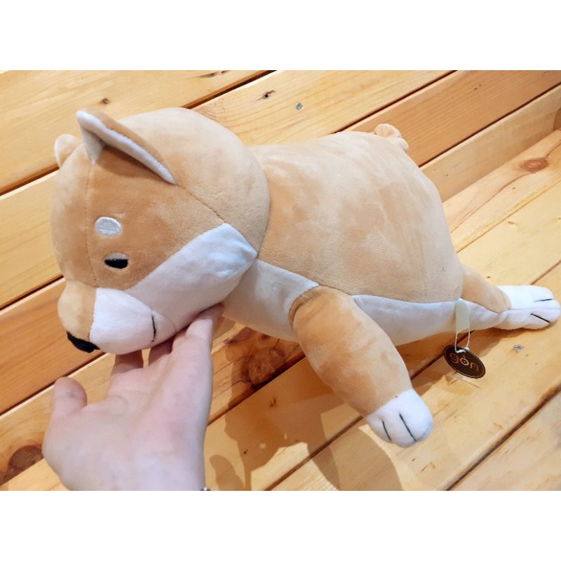 Gấu bông chó chiba chất miniso