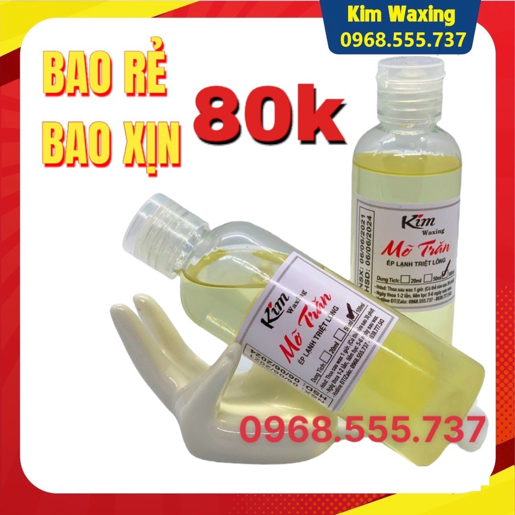 Tinh chất mỡ trăn Triệt lông 20ml