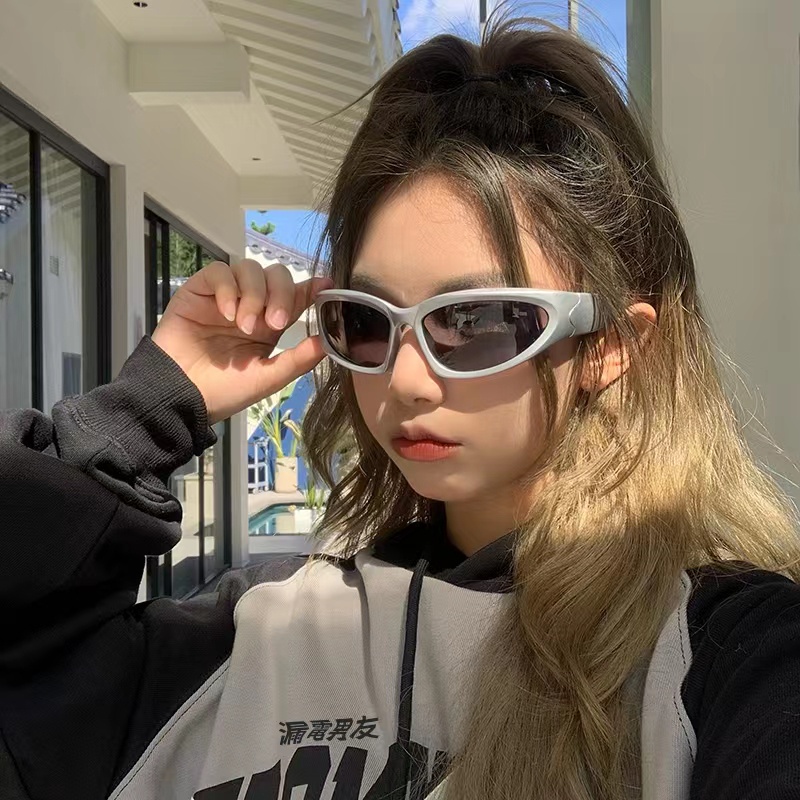 Kính Mát Hình Chữ Nhật Nhiều Màu Sắc Thời Trang Mùa Hè Cho Nam Và Nữ
