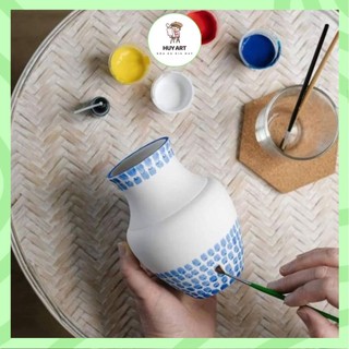 Màu sơn vẽ kính gốm sứ thủy tinh Mont Marte Signature Ceramic Paint 6 màu x 12ml