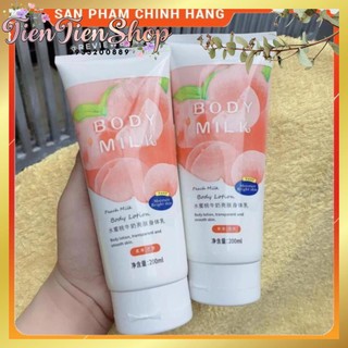Sữa dưỡng thể hương đào sweet peach body milk 200ml