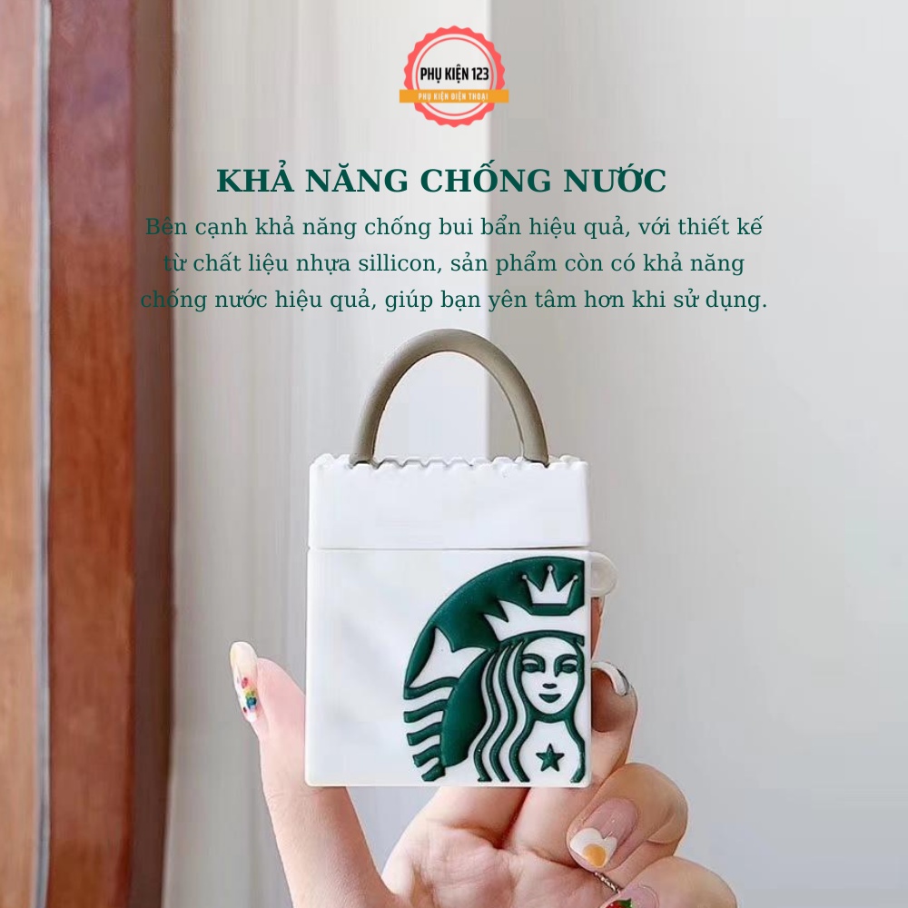 Vỏ đựng tai nghe/Airpods Starbuck