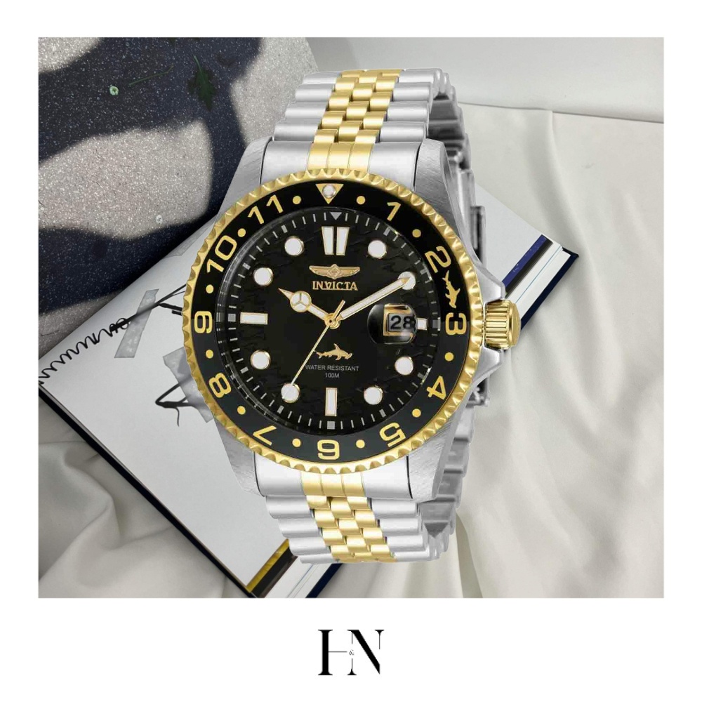 ĐỒNG HỒ NAM INVICTA PRO DIVER DEMI GOLD