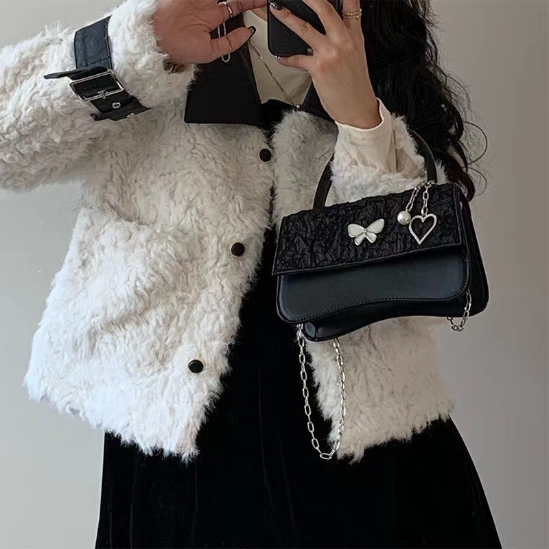 Túi mini dây xích cao cấp túi đeo chéo nữ đẹp túi bướm yêu và quý