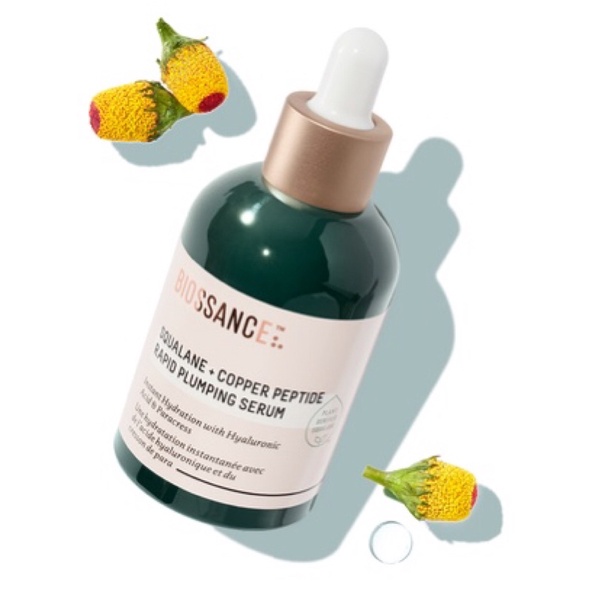 Tinh chất dưỡng da căng bóng Biossance SQUALANE + COPPER PEPTIDE RAPID PLUMPING SERUM