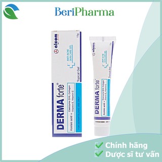✅ Gamma Gel Giảm Mụn Trứng Cá, Giảm Thâm, Mờ sẹo, Dưỡng Da Derma Forte 15g