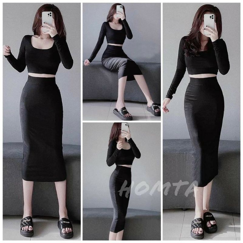 CHÂN VÁY LỤA DÀI SANG CHẢNH BC1
