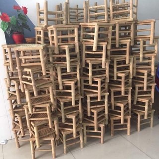 Ghế đôn tre hàng loại 1 chắc chắn độ bền cao.