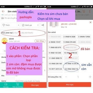 Sim viettel số đẹp 39