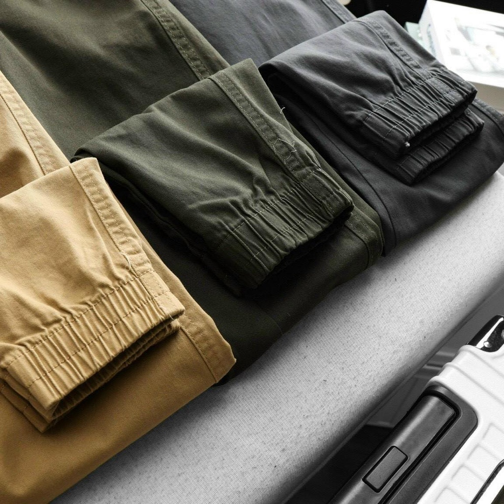 Quần jogger Dài kaki nam cao cấp MC STORE Form Slim Fit - Chất Vải Kaki Cotton Co Giãn