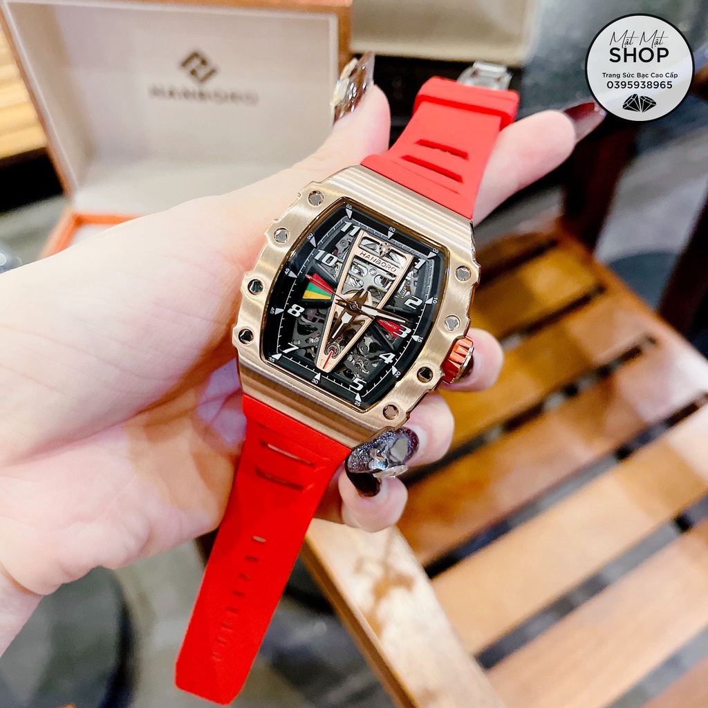 HANBORO BY HUBOLER đồng hồ cặp nam nữ chính hãng siêu đẹp