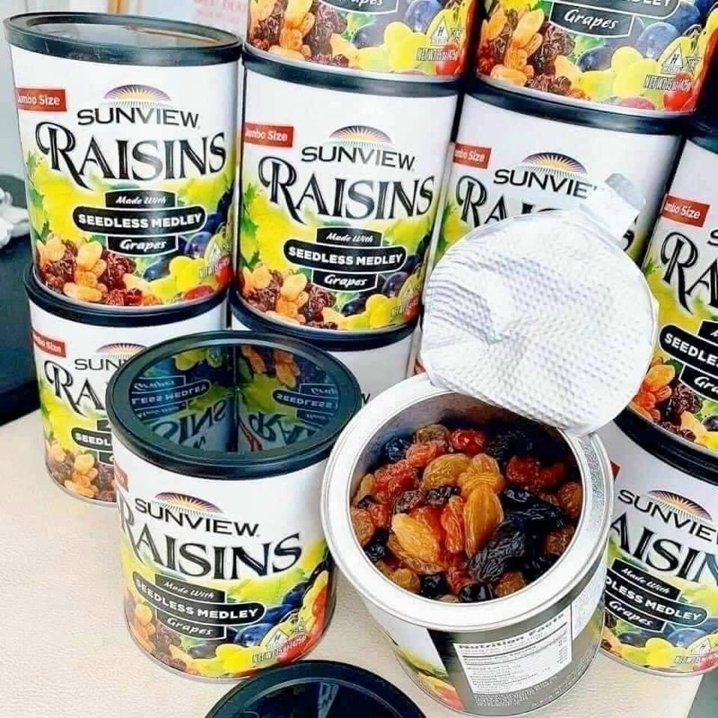 Nho khô Raisins Mỹ 425g