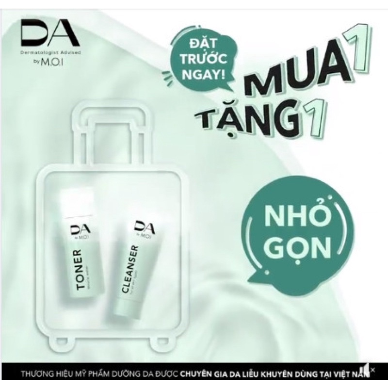 Combo dưỡng da mini DA