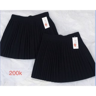 Chân váy quần dập ly