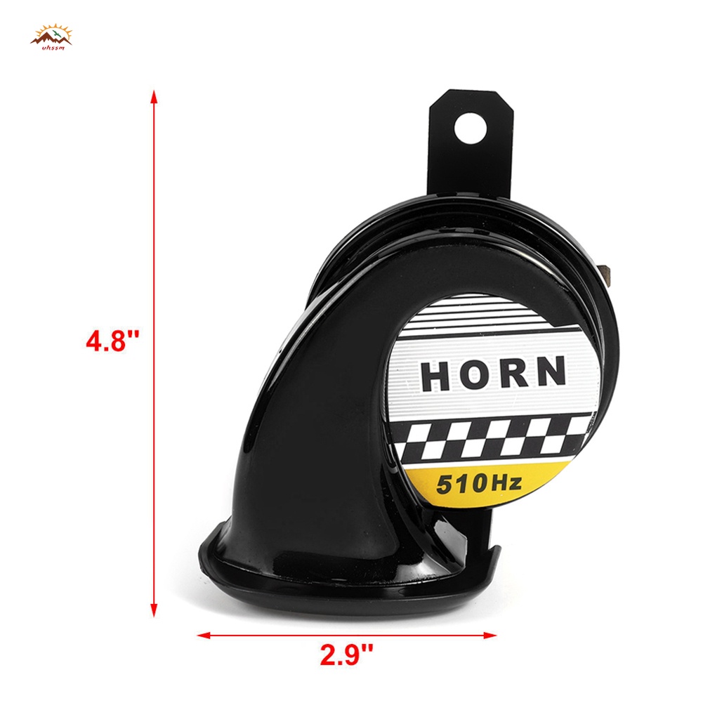 Còi Xe Hơi Hình Ốc Sên Chống Nước Độ Nhạy Cao 12V 130DB 12V 130DB