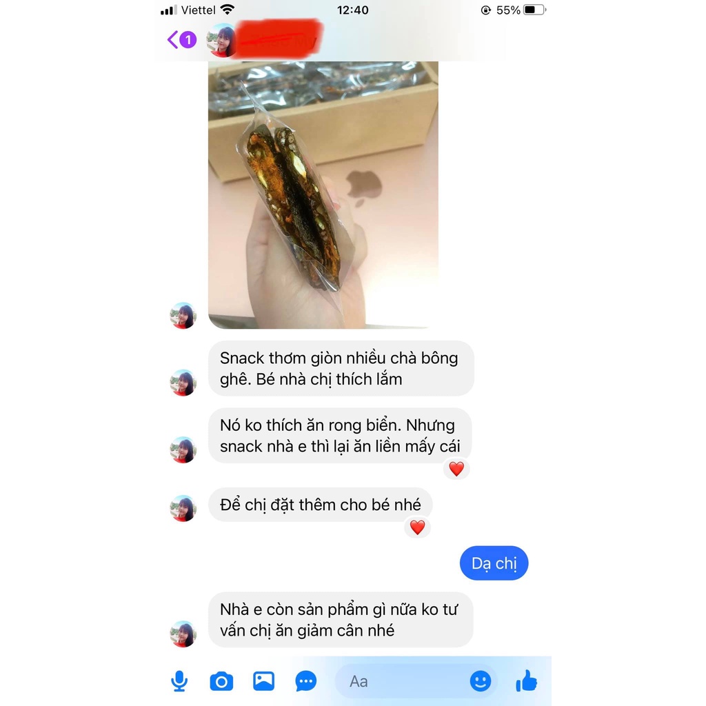 Snack Rong Biển Giòn Rụm - ngũ cốc, gạo lứt, gà cay chà bông siêu cuốn, giòn thơm, giàu dinh dưỡng LeeA.Cake