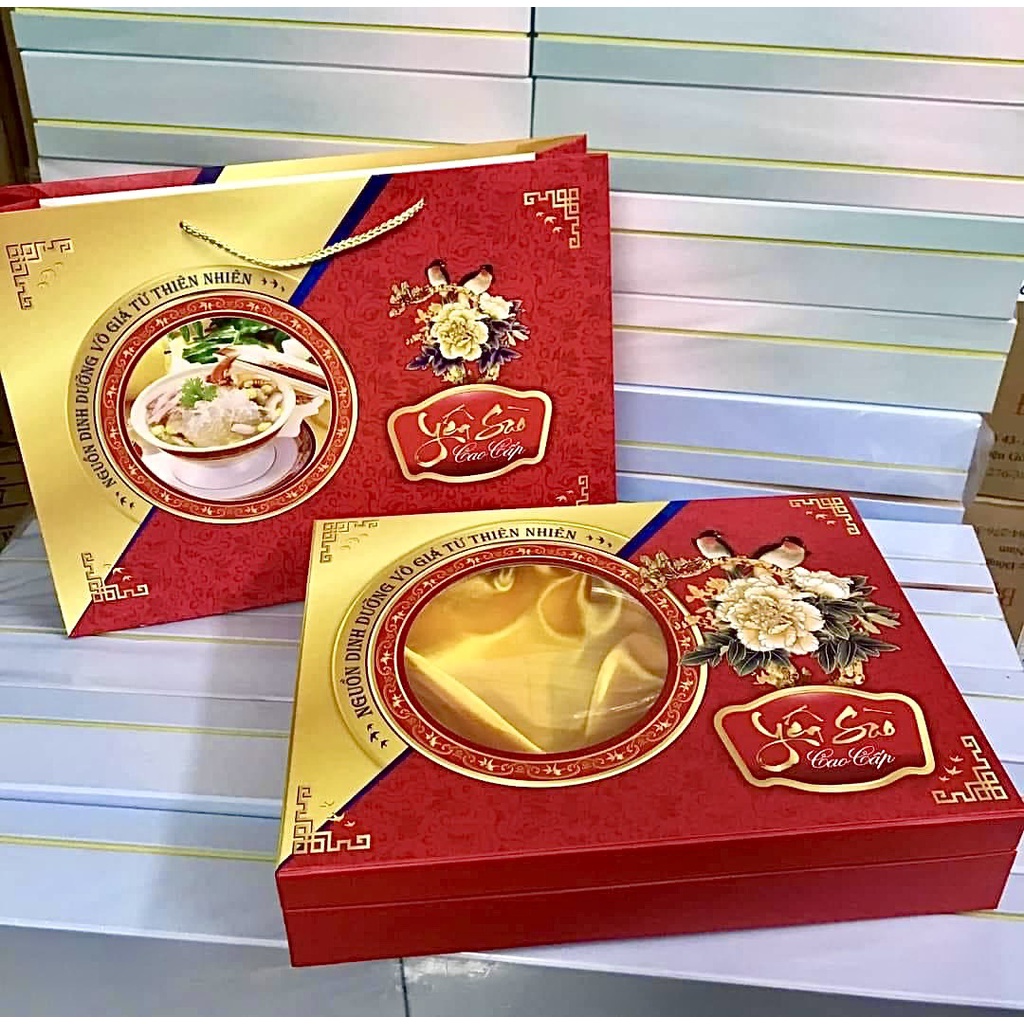 Siêu Sale 2.2⚡BỘ HỘP QUÀ HM2K 100g YẾN SÀO CC⚡+2 Ngăn Táo/ Đg