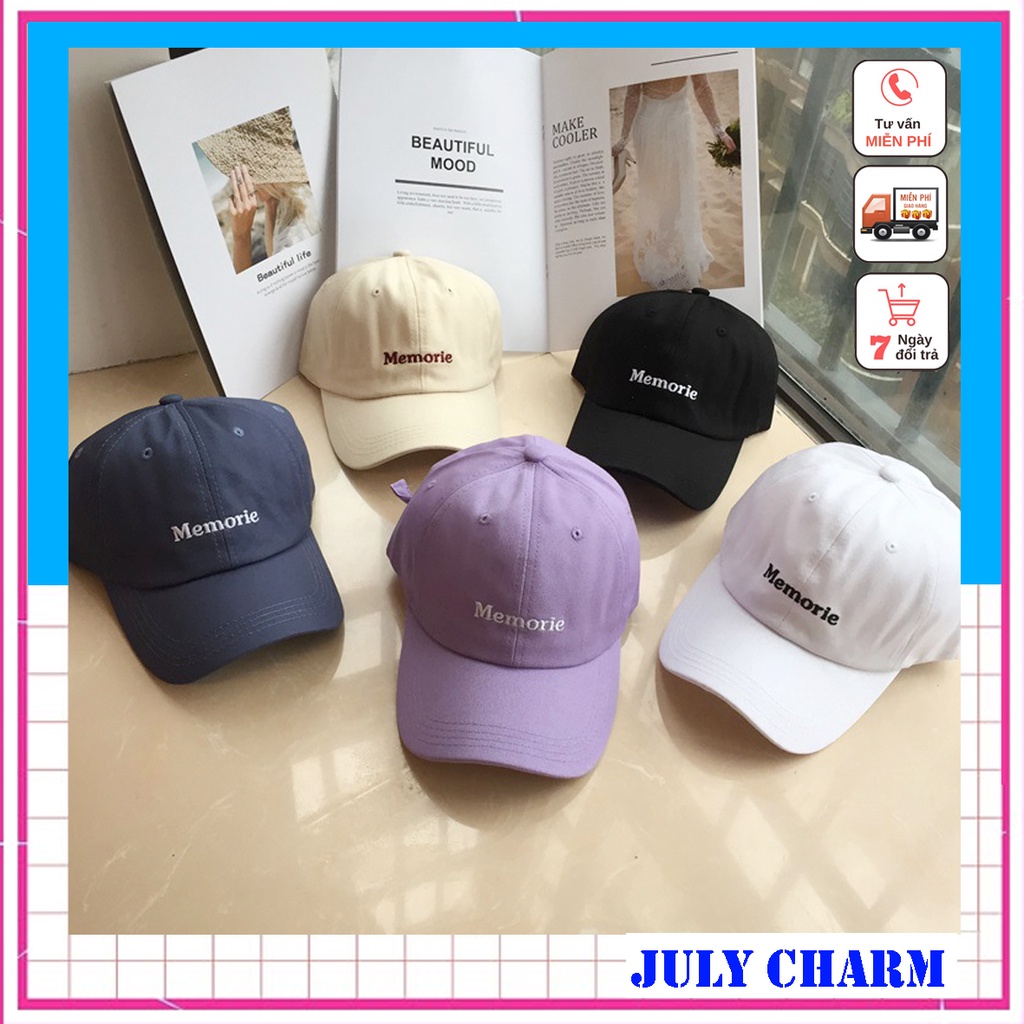 Mũ lưỡi trai Nhiều Mẫu thêu chữ thời trang nam nữ đẹp